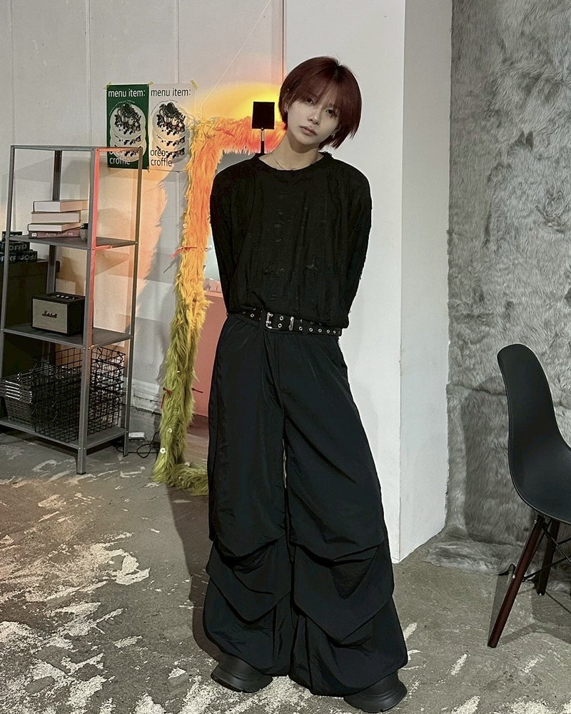 国際配送【LUV CODE】double eyelet belt