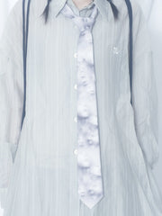 国際配送【Nerd out XU】face necktie