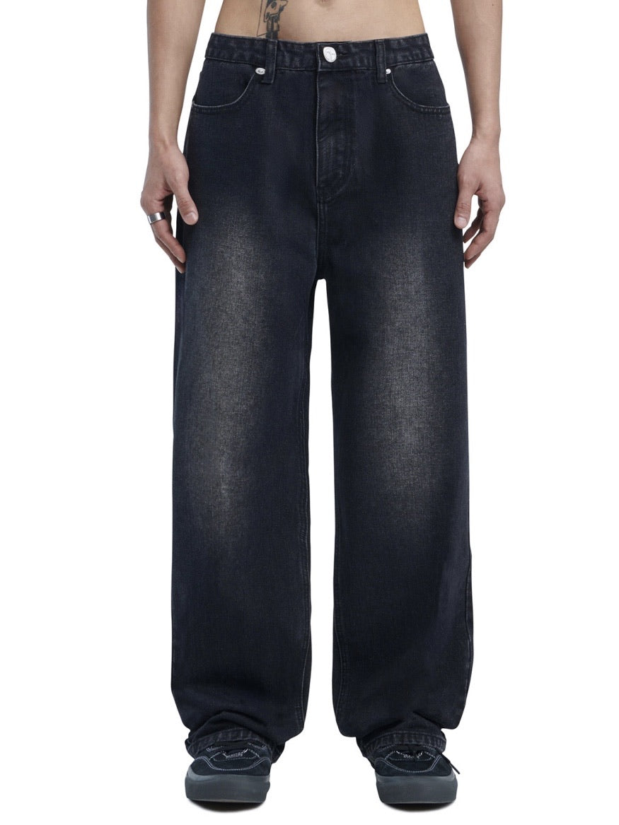 【NOMANUAL】WASHED DENIM PANTS