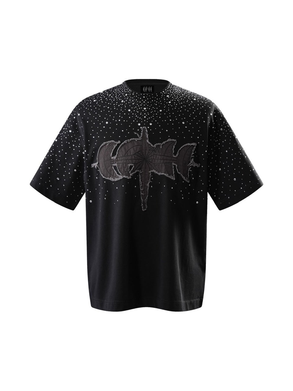 The Boy Has No Patience】LUMINOUS DAWN RHINESTONE TEE – PRESSING