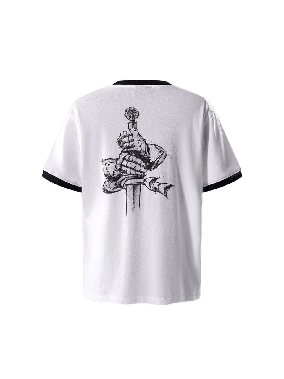 The Boy Has No Patience】LUMINOUS DAWN SKETCH KNIGHT TEE / 【ザ