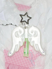 【EVERYTHINGS】CUPID'S WINGS / 【エブリシングス】キューピッドウィングリップケースキーリング