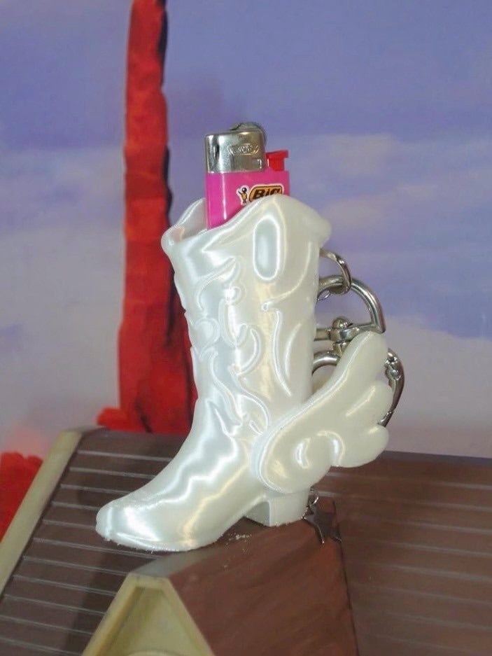 【EVERYTHINGS】Winged Boots Lighter Holder / 【エブリシングス】ウィングブーツライターケースキーリング