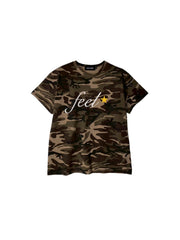 【IFEELLUCKY】Feel twinkle tshirt 1/ 【アイフィールラッキー】フィールトゥインクルロゴ半袖Tシャツ