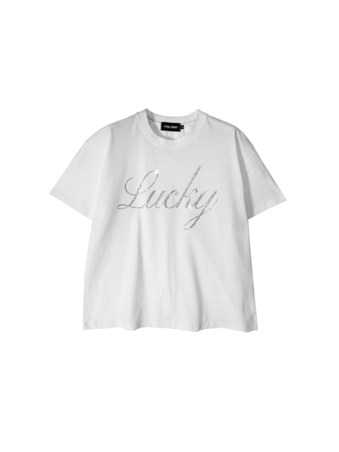 【IFEELLUCKY】Lucky bling tshirt / 【アイフィールラッキー】ラッキーブリンロゴ半袖Tシャツ
