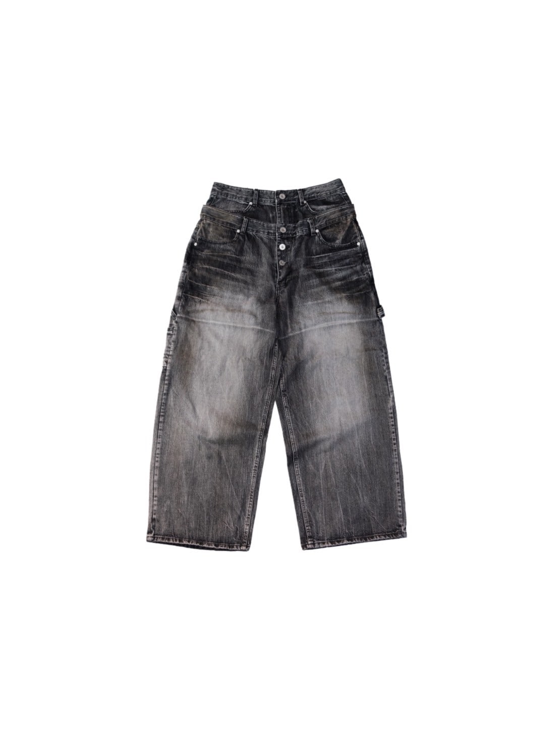 【IFEELLUCKY】Big x2 Double carpenter pants / 【アイフィールラッキー】ビック×2ダブルカーペンターパンツ