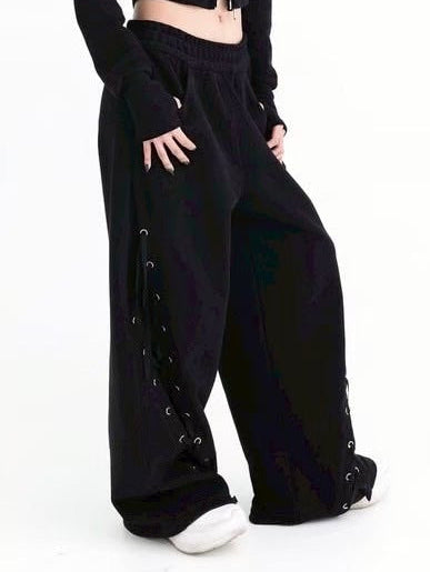 【KAIYA】tie me up sweatpants / 【カイヤ】タイミーアップスウェットパンツ