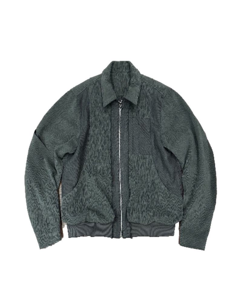 【BLR BLUER】Multi Pockets Heavy texture with Linen Jacket