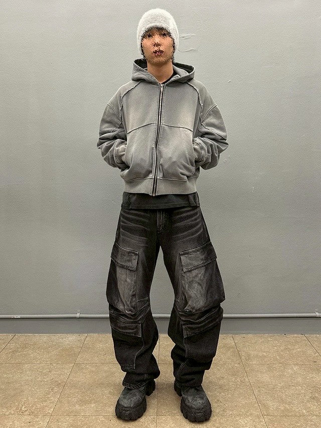 【BLR BLUER】Snowflakes Logo Angora Beanie