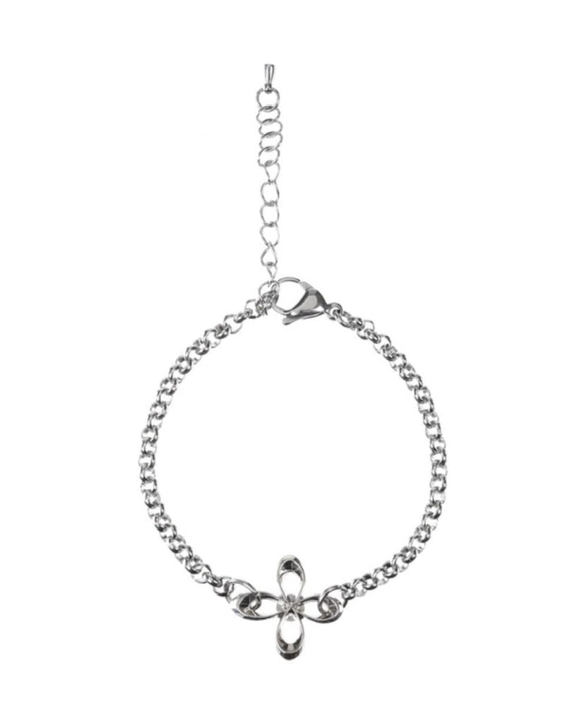 【SURGERY】SURGERY Metal Clover Emblem Bracelet / 【サージェリー】サージェリーメタルクローバーエンブレムブレスレット