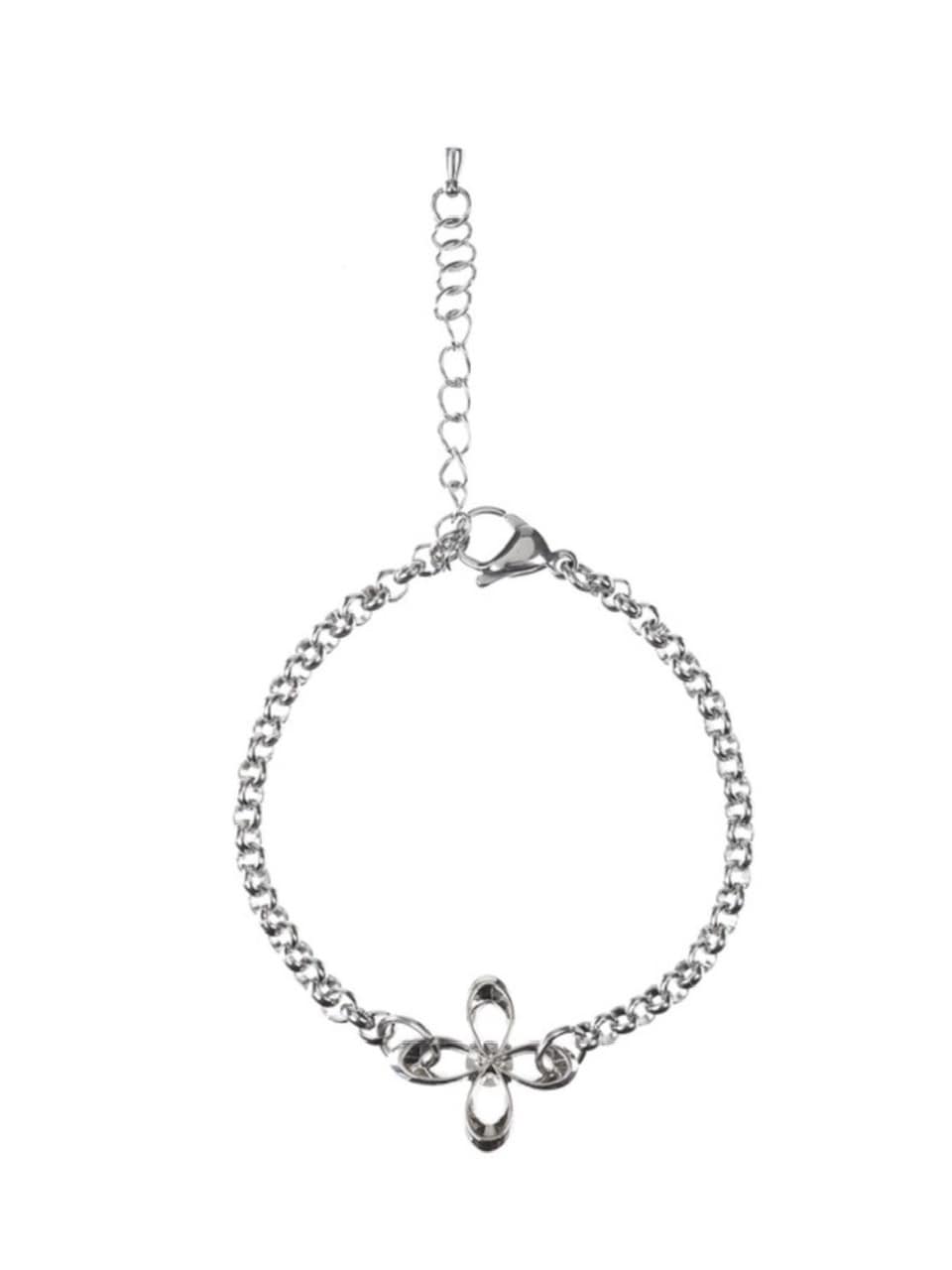 【SURGERY】SURGERY Metal Clover Emblem Bracelet / 【サージェリー】サージェリーメタルクローバーエンブレムブレスレット