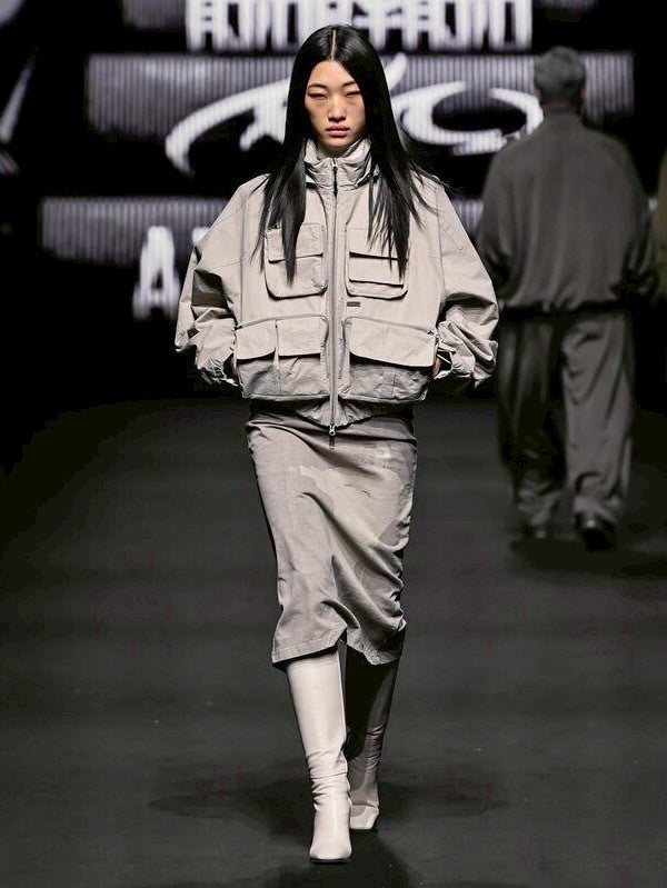 【AJOBYAJO】Cargo Nylon Short Jacket / 【アジョバイアジョ】カーゴナイロンショートジャケット