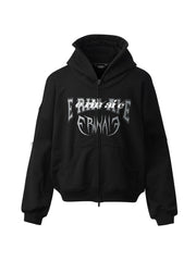 【E RIN AI E】DARK NIGHT HOODIE ZIP UP