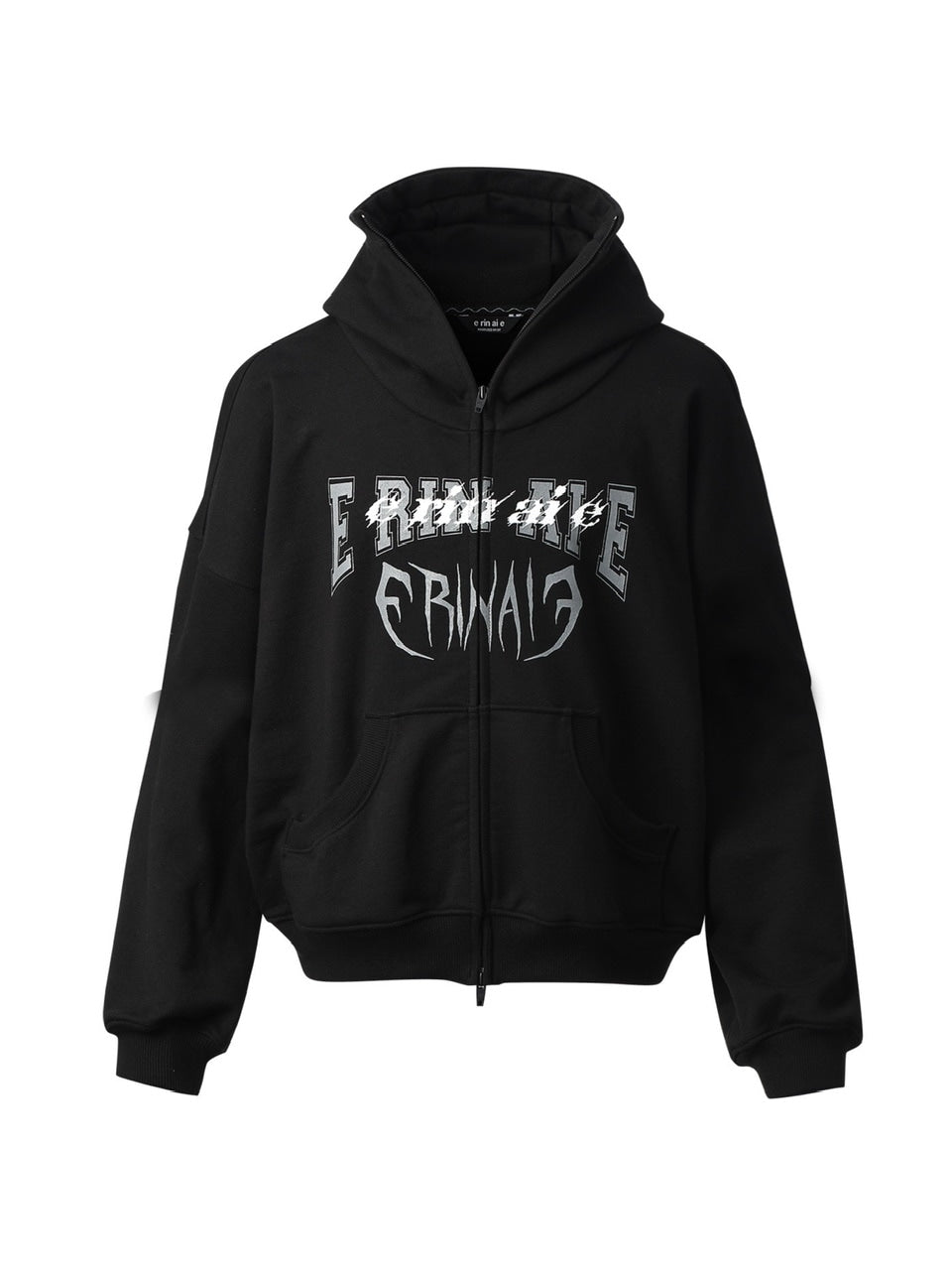 【E RIN AI E】DARK NIGHT HOODIE ZIP UP