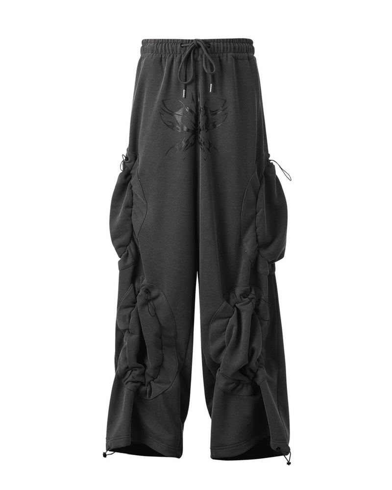 【E RIN AI E】NABI CIRCLE SHIRRING PANTS