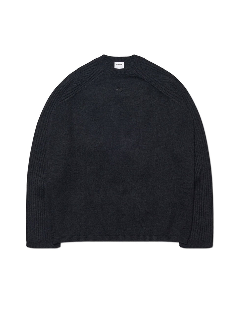 【NOMANUAL】DOUBLE ECHO WOOL KNIT