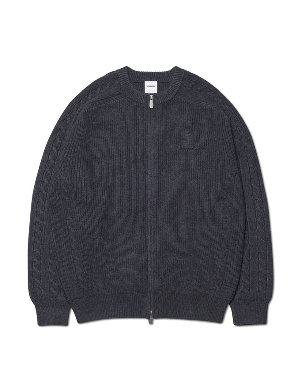 【NOMANUAL】ANOMALY KNIT ZIP-UP