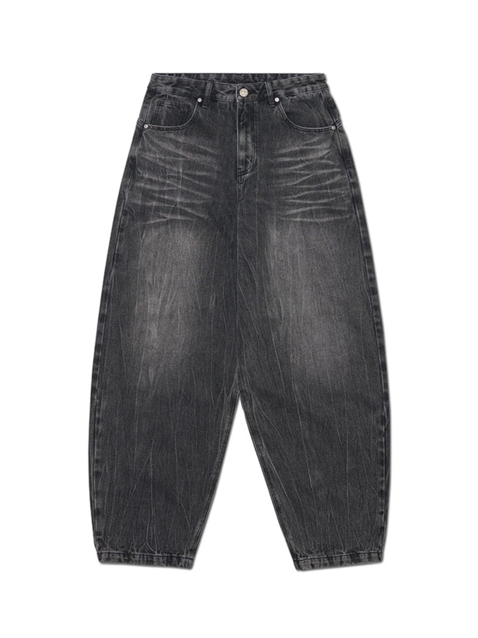 【NOMANUAL】 WASHED JUMBO DENIM PANTS