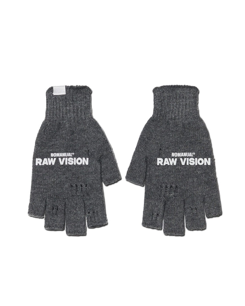 【NOMANUAL】NM WOOL FINGERLESS GLOVES