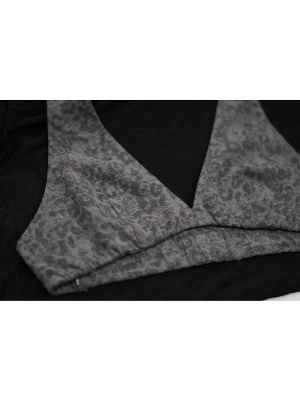 【Cest Nous】Graffiti Tank Top / 【セヌー】2wayグラフィックボーダーレイヤードタンクトップ