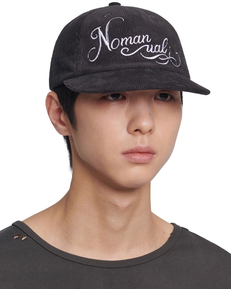 【NOMANUAL】STEM CORDUROY BALL CAP