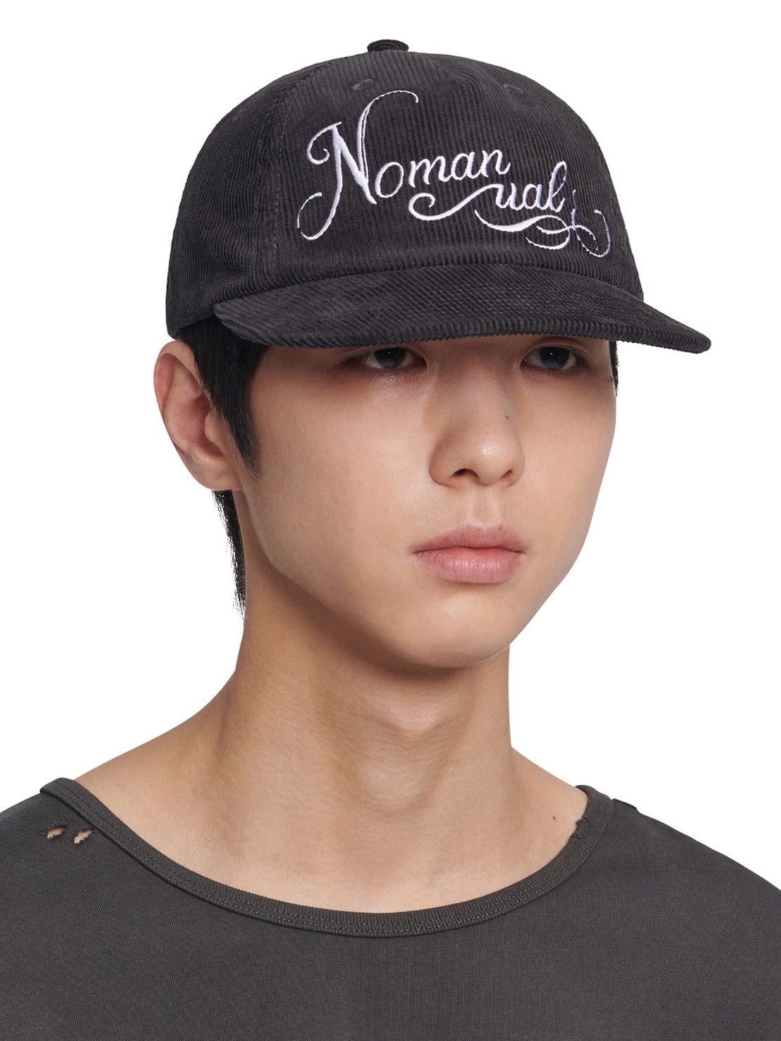 【NOMANUAL】STEM CORDUROY BALL CAP