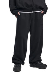 【NOMANUAL】OVERLAY LOGO SWEATPANTS