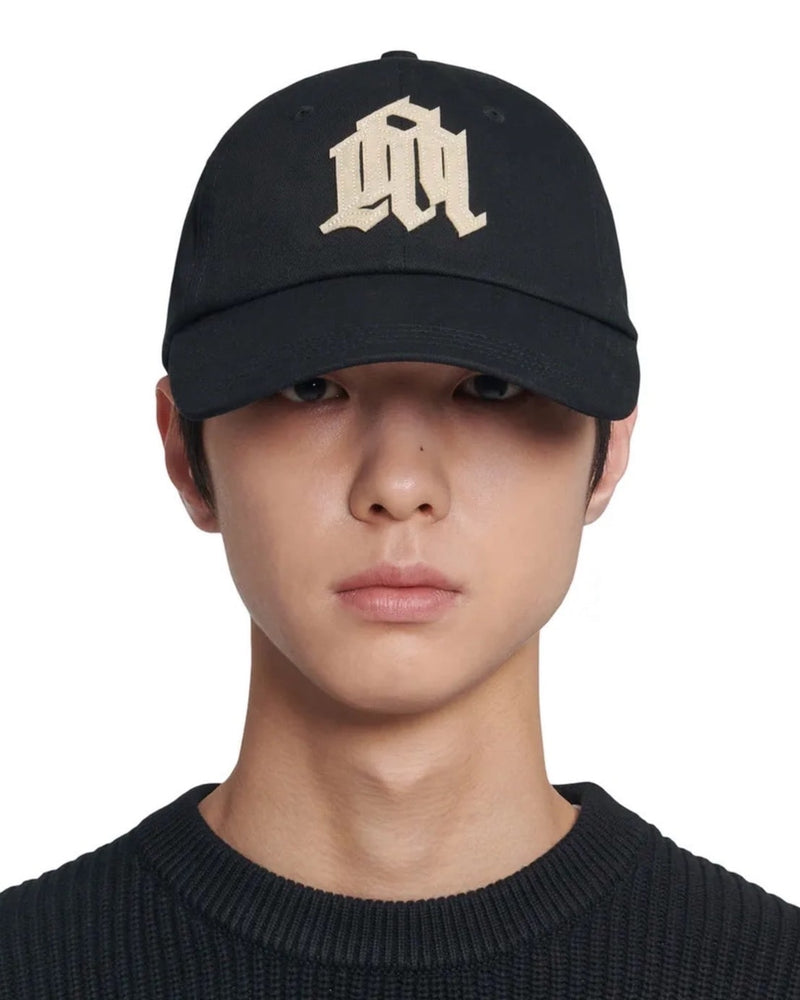 【NOMANUAL】OVERLAY LOGO PATCH BALL CAP