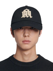 【NOMANUAL】OVERLAY LOGO PATCH BALL CAP
