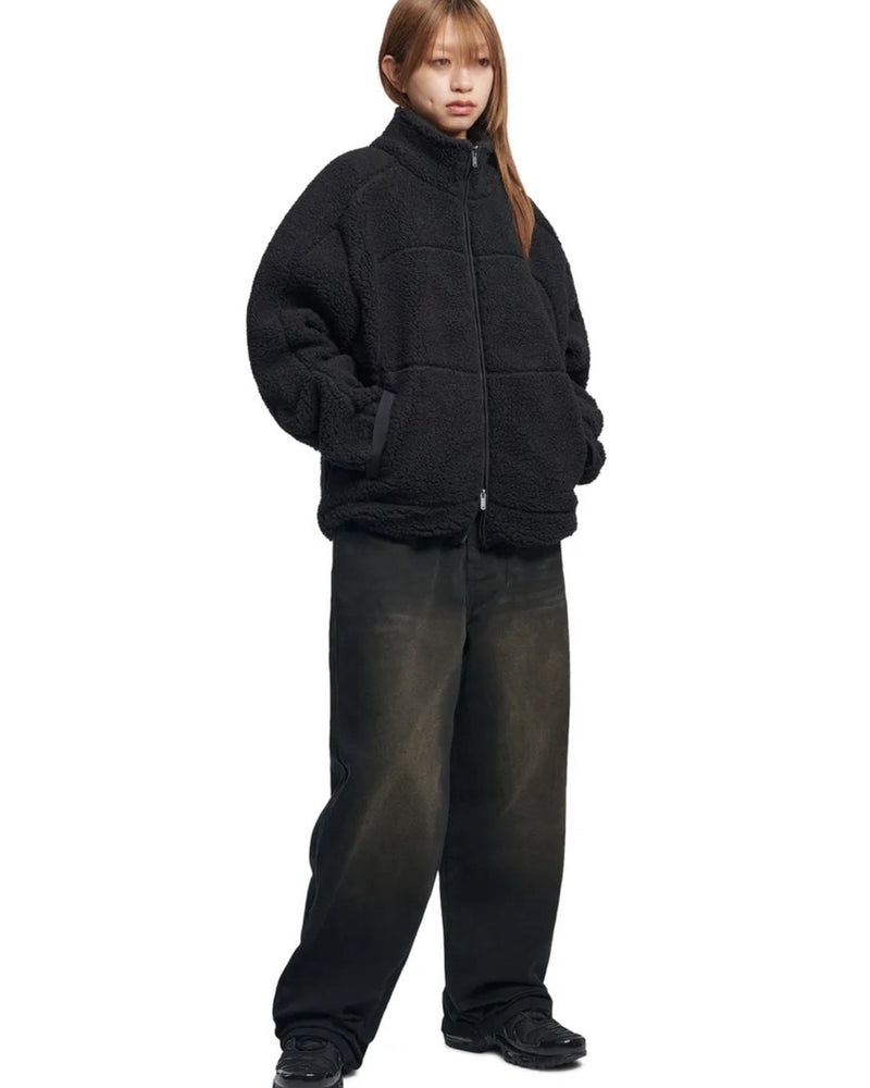【NOMANUAL】TRACE SHERPA FLEECE JACKET