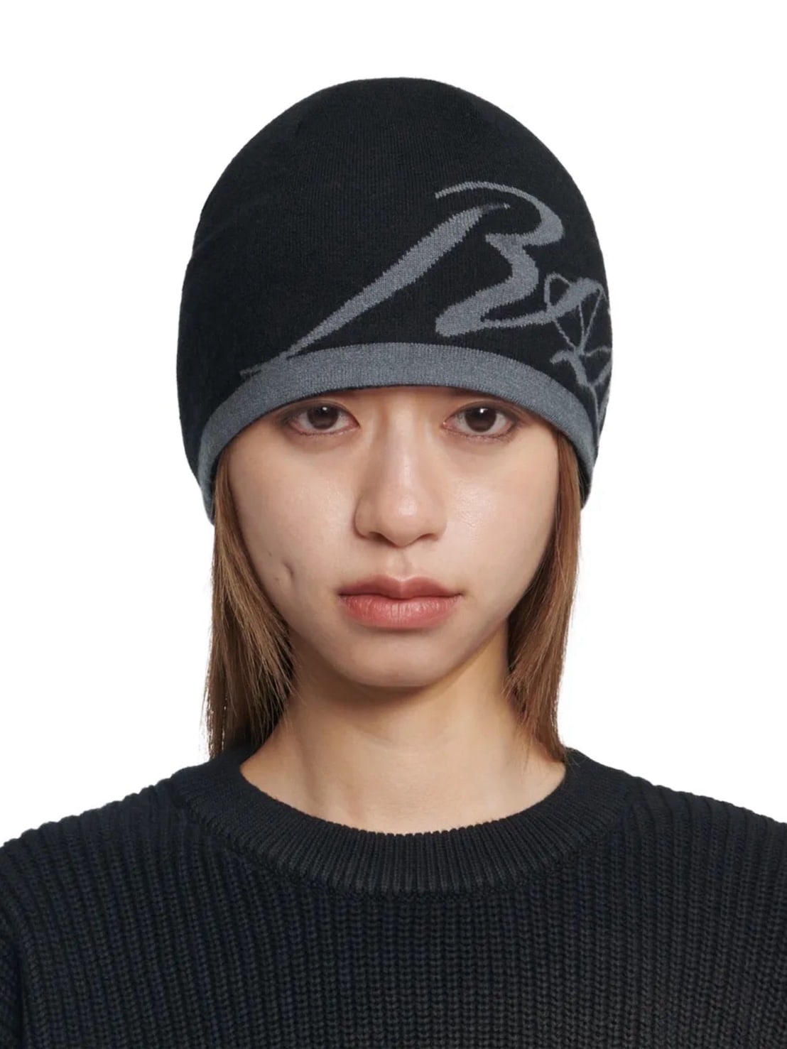 【NOMANUAL】RAW JACQUARD BEANIE