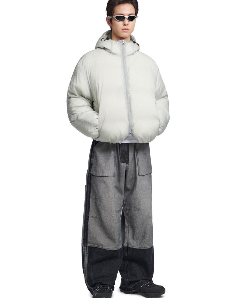 【NOMANUAL】SHEER DOWN JACKET