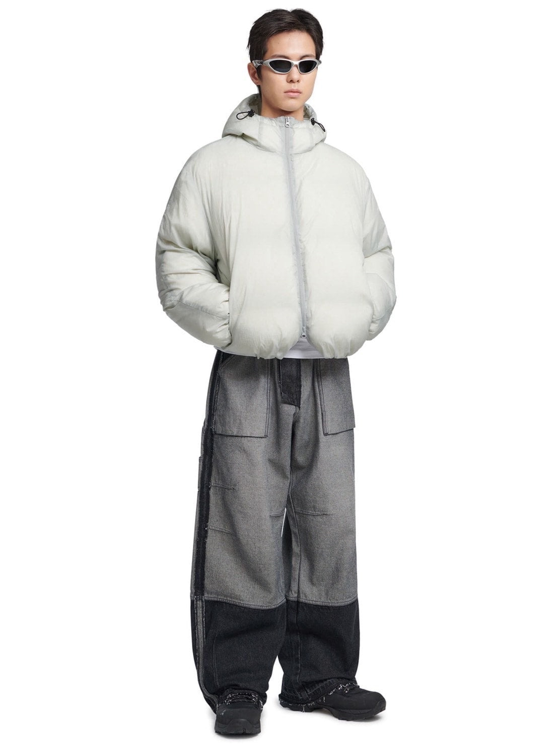 【NOMANUAL】SHEER DOWN JACKET