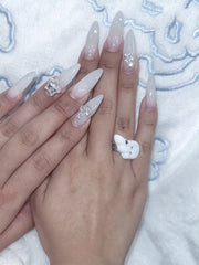 受注制【nmtc +】angel wing ring / 【エヌエムティーシープラス】エンジェルリング