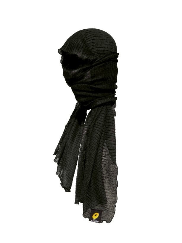 【BEBOF】Scarf layered balaclava / 【ビーボフ】スカーフレイヤードバラクラバ