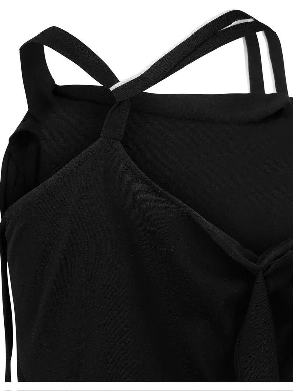 【NACHE】RAWCUT HALTER SLEEVELESS