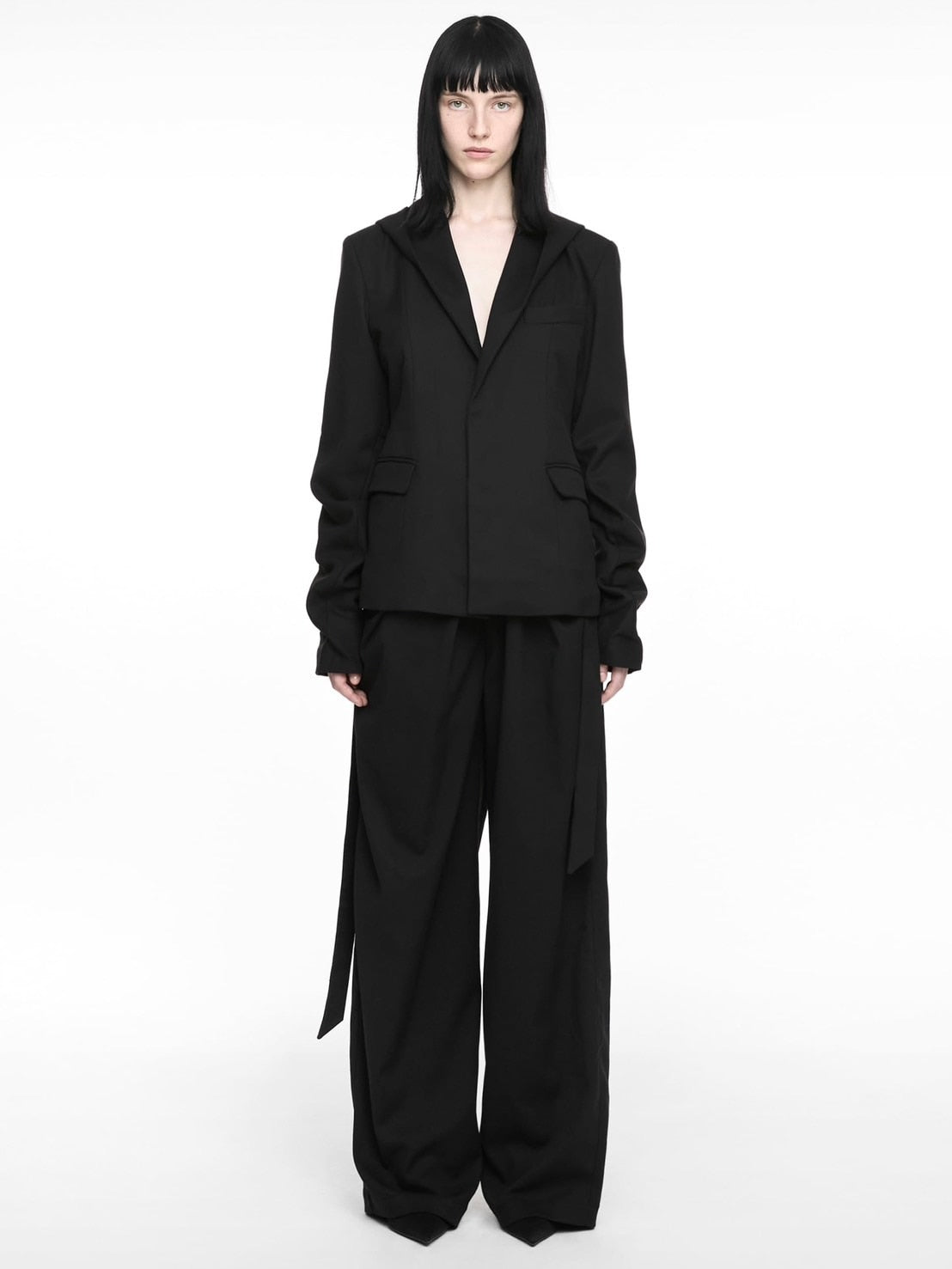 【NACHE】MAGNETIC HOODIE BLAZER