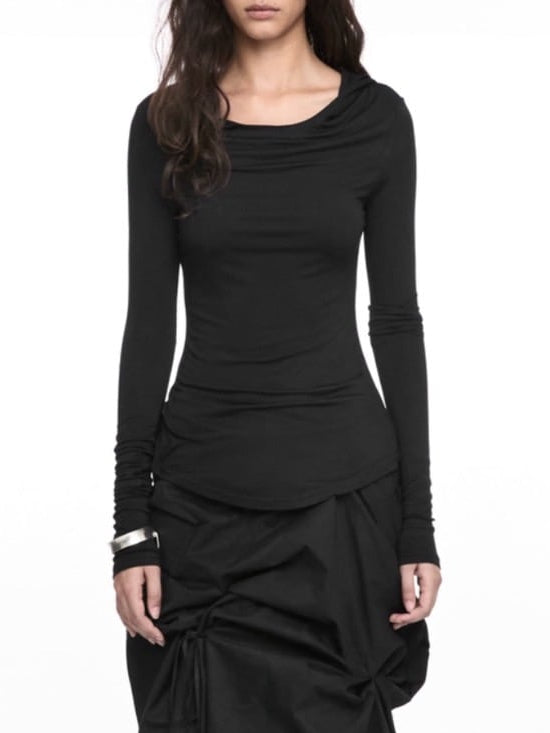 【NACHE】BASIC HOODIE LONG SLEEVE