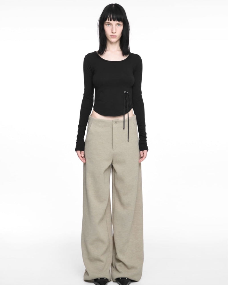 【NACHE】SIGNATURE CROP LONG SLEEVE