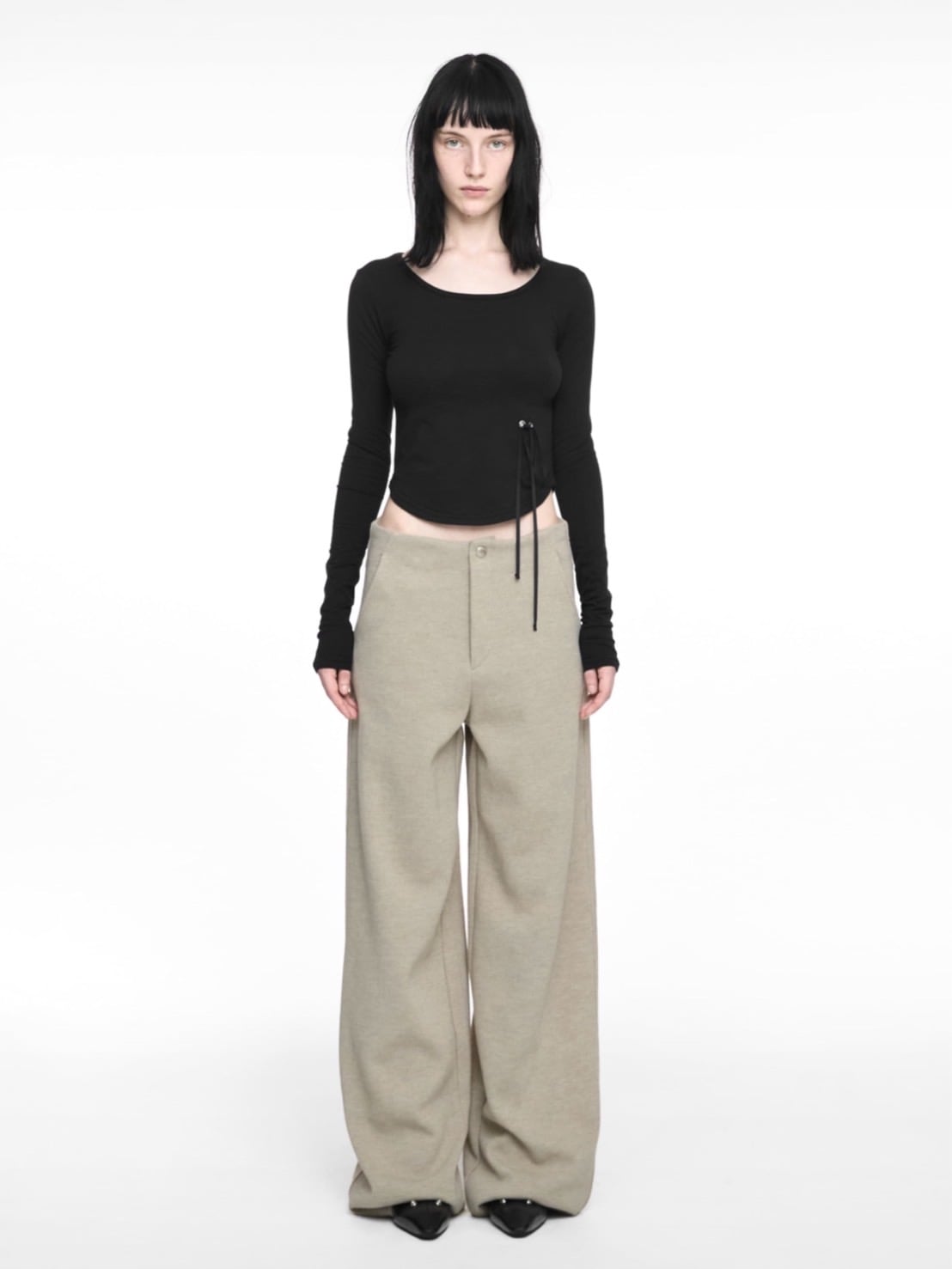 【NACHE】SIGNATURE CROP LONG SLEEVE