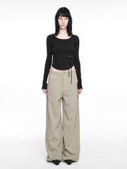 【NACHE】SIGNATURE CROP LONG SLEEVE