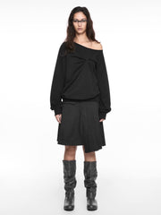 【NACHE】PINCHED LONG SLEEVE