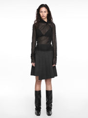 【NACHE】PULLED NECK LONG SLEEVE