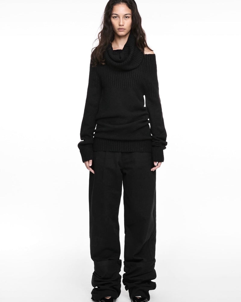【NACHE】REVERSE COTTON PANTS