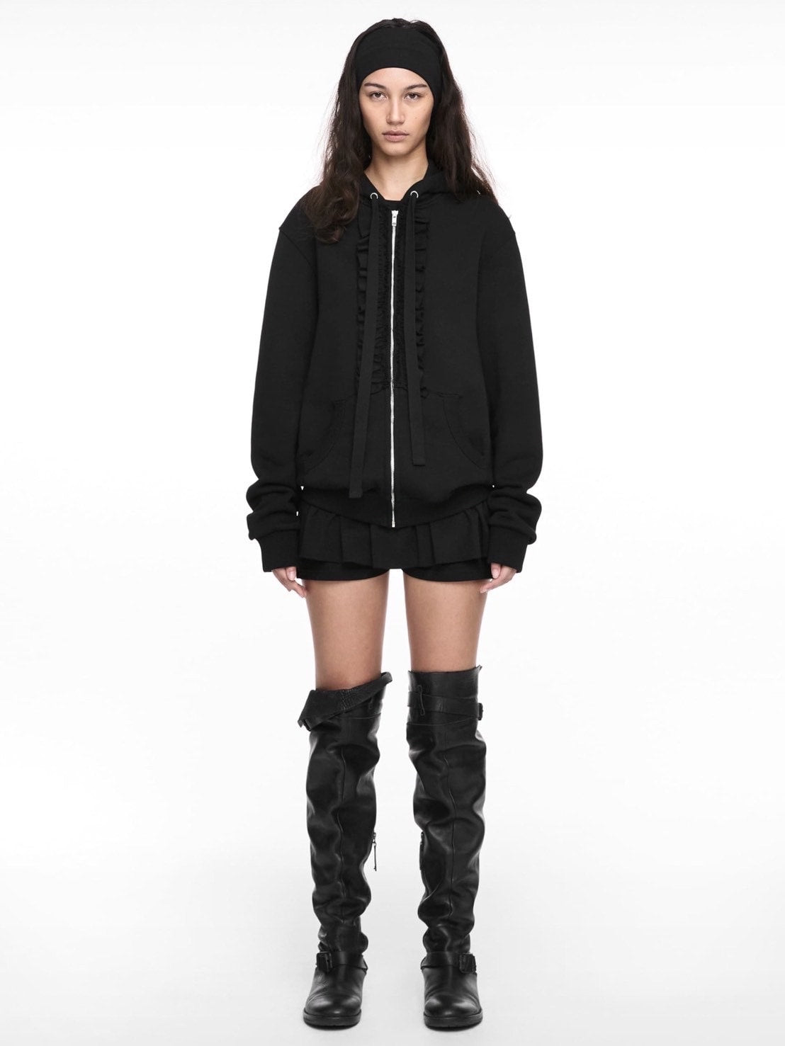 【NACHE】RUFFLE SHORT PANTS