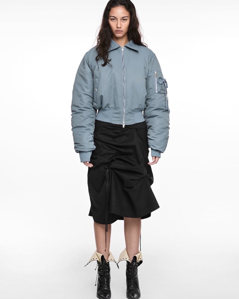 【NACHE】STRAP PULLED SKIRT
