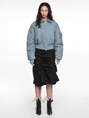 【NACHE】STRAP PULLED SKIRT