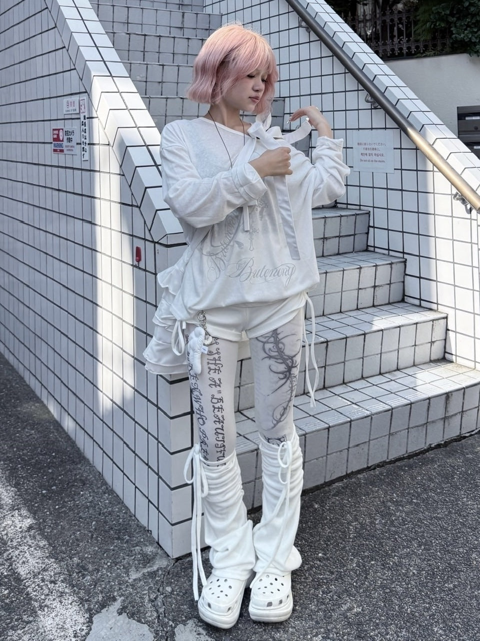 受注制【nmtc +】vintage cross long sleeve / 【エヌエムティーシープラス】ビンテージクロスデザイン長袖Tシャツ