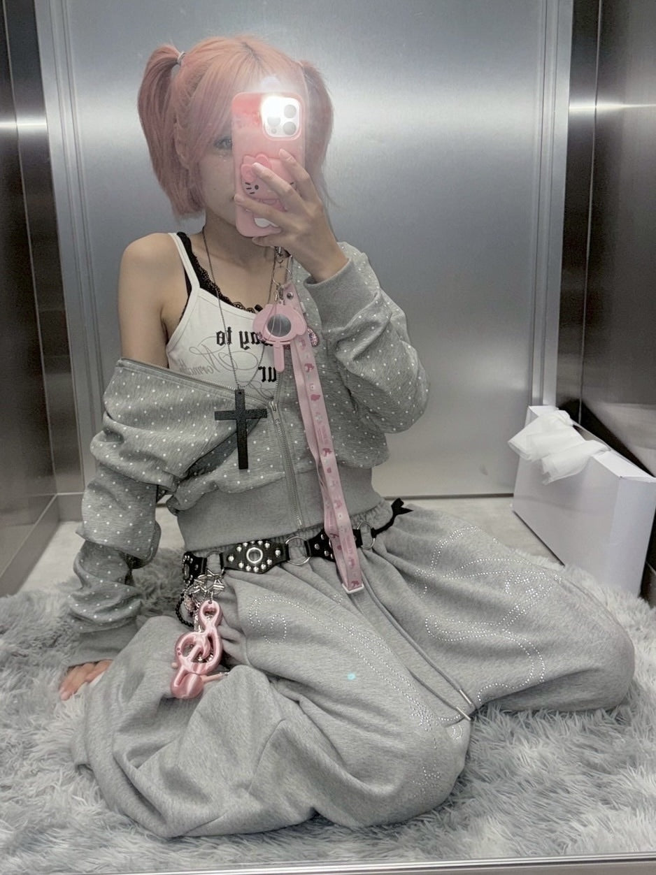 受注制【nmtc +】dot zip up hoodie / 【エヌエムティーシープラス】ドットジップパーカー (2color)