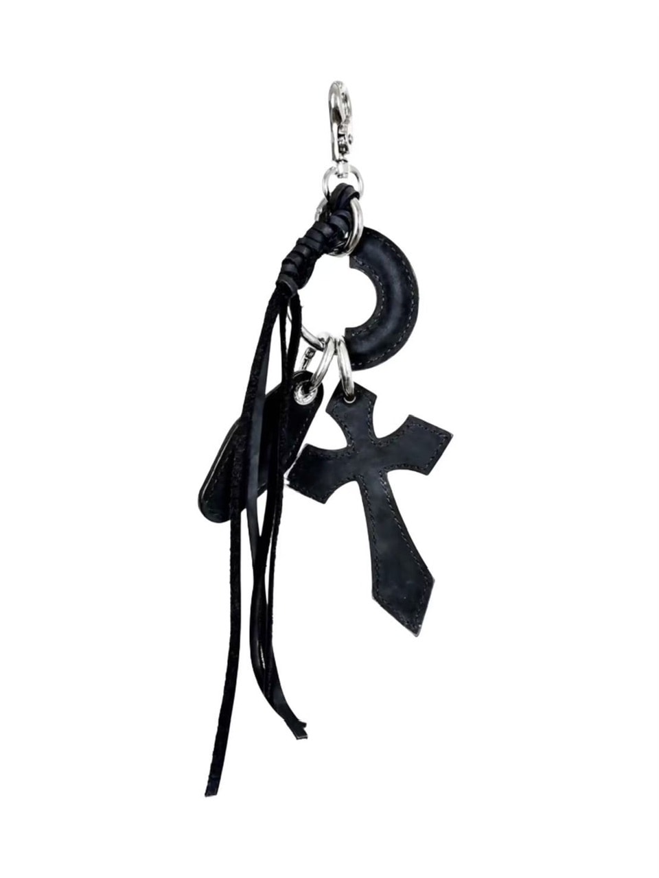 【UNIZ】Cross Eye Key Chain / 【ユニズ】クロスアイズフリンジキーチェーン